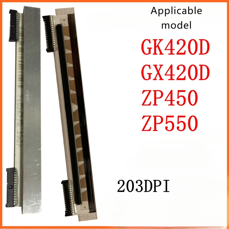 Suitable for Zebra GK420D Print Head GX420D ZP450/550 Barcode Label Printer Thermal Printhead
Suitable for Zebra GK420D Print Head GX420D ZP450/550 Barcode Label Printer Thermal Printhead
