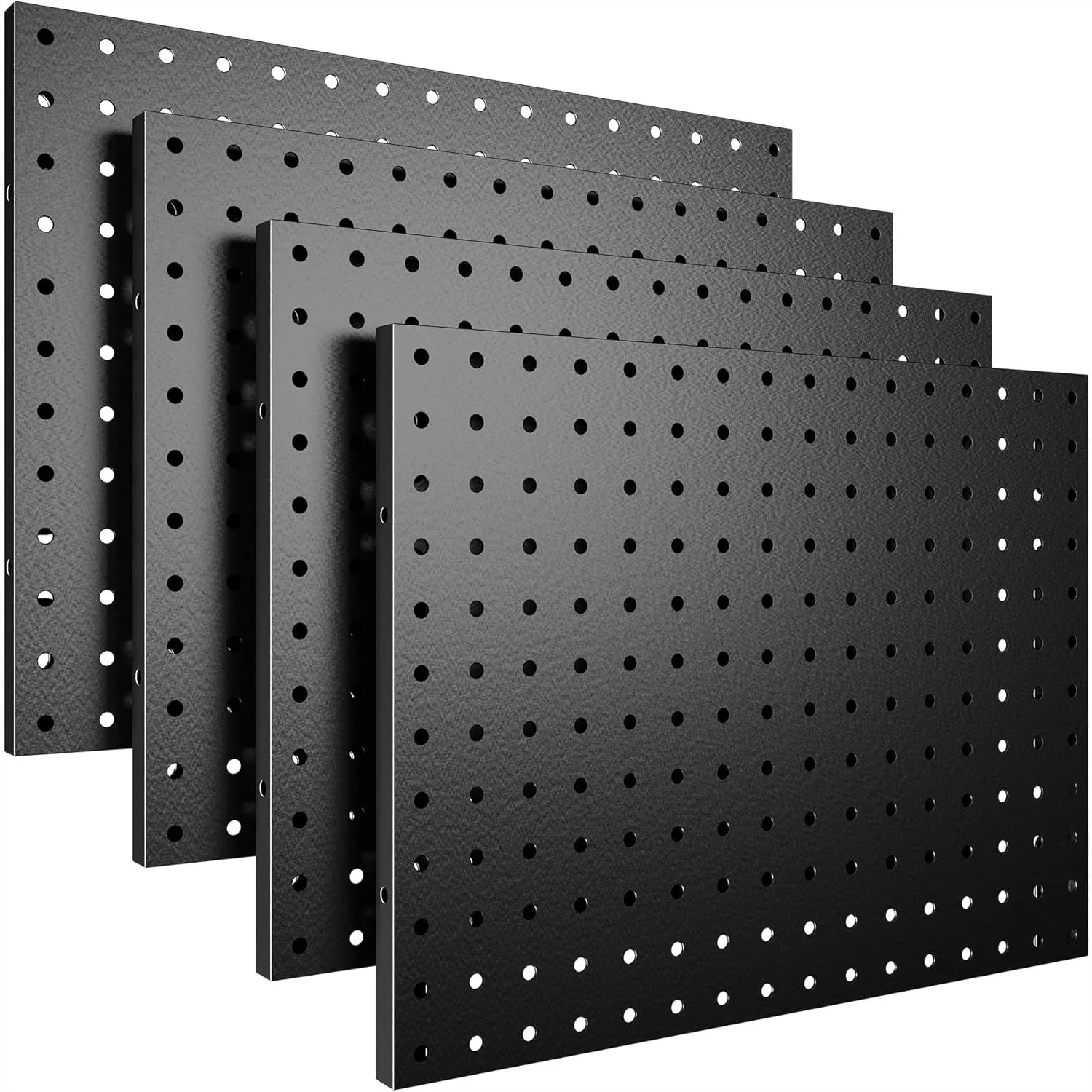 Metal Pegboard Panels 4 Pack, 16x12 Inch Steel Pegboards Wall Organizer for Garage Tool Storage, Workshop, Home Office
Metal Pegboard Panels 4 Pack, 16x12 Inch Steel Pegboards Wall Organizer for Garage Tool Storage, Workshop, Home Office