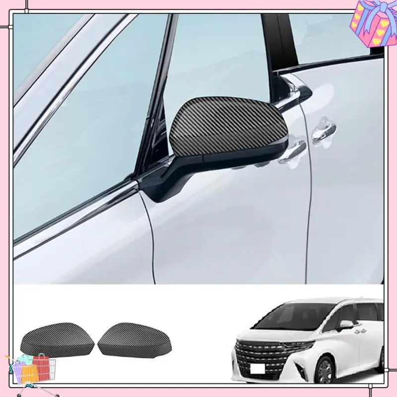 A77T-Car Carbon Fiber Side Mirror Covers Side Wing Mirror Cover Cap For Toyota Alphard 40 Series 2023+ Accessories Parts
A77T-Car Carbon Fiber Side Mirror Covers Side Wing Mirror Cover Cap For Toyota Alphard 40 Series 2023+ Accessories Parts