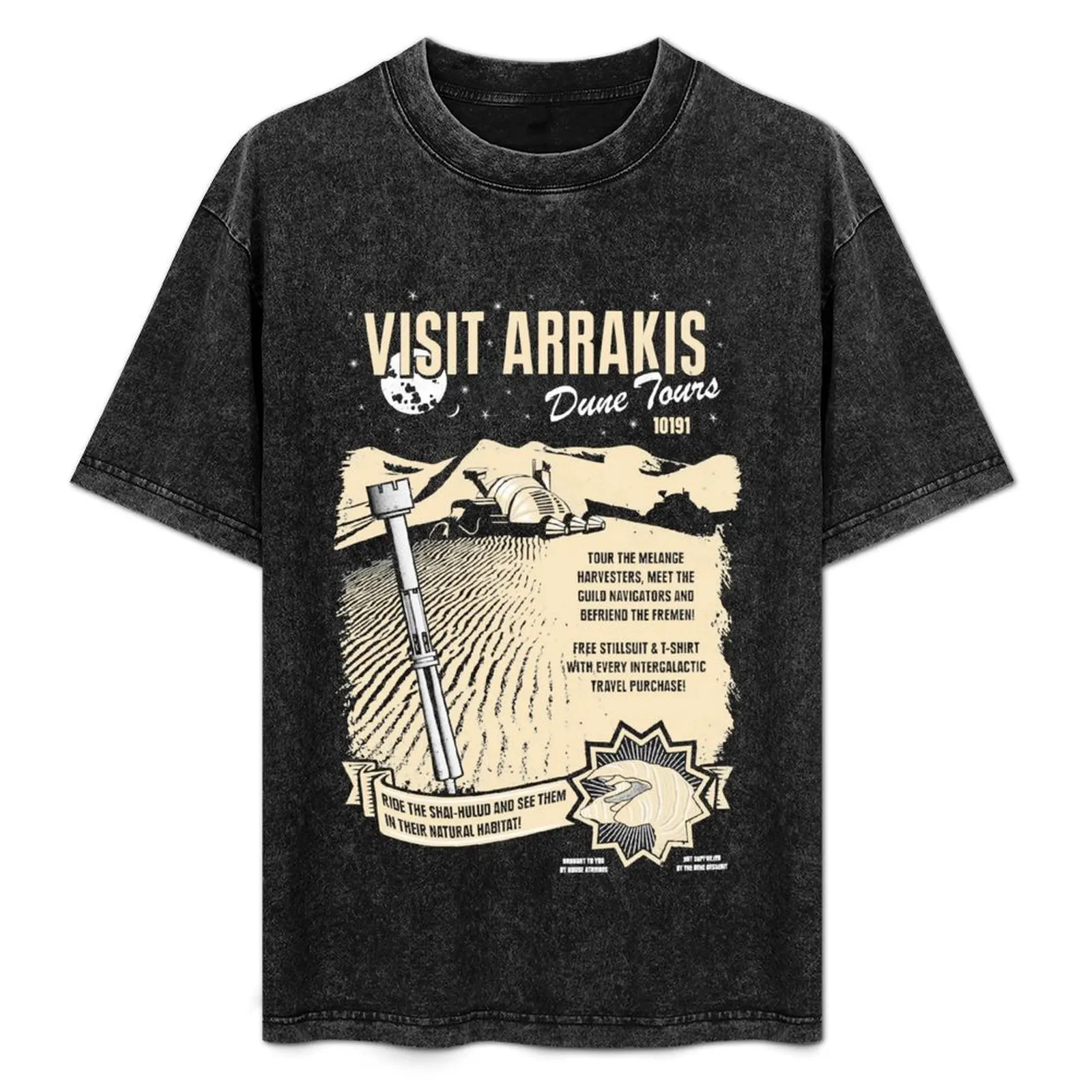 Visit Arrakis T-Shirt Water Resistant Casual T-Shirt
Visit Arrakis T-Shirt Water Resistant Casual T-Shirt