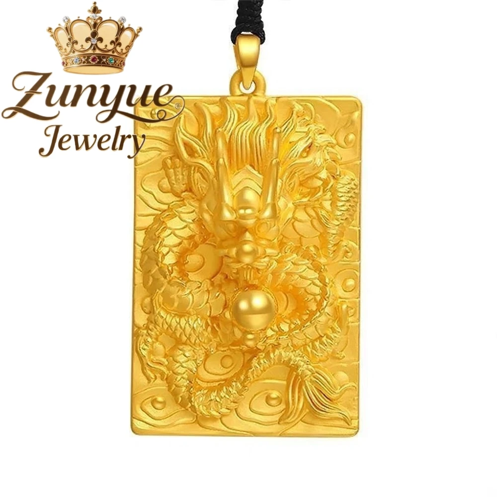 Sand Gold Zodiac Dragon Pendant, Sand Gold Necklace Tag, A Powerful Gift For The Zodiac Year Fashion Jewelry Charms Exquisite
Sand Gold Zodiac Dragon Pendant, Sand Gold Necklace Tag, A Powerful Gift For The Zodiac Year Fashion Jewelry Charms Exquisite