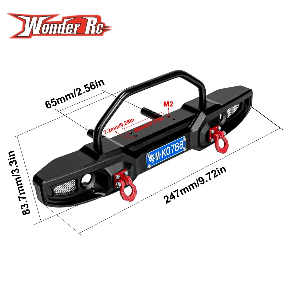 1PCS Simulation Model Metal Front Bump for 1/7 RC Crawler Car MK07 Jk07 Upgradeds Accessories
1PCS Simulation Model Metal Front Bump for 1/7 RC Crawler Car MK07 Jk07 Upgradeds Accessories