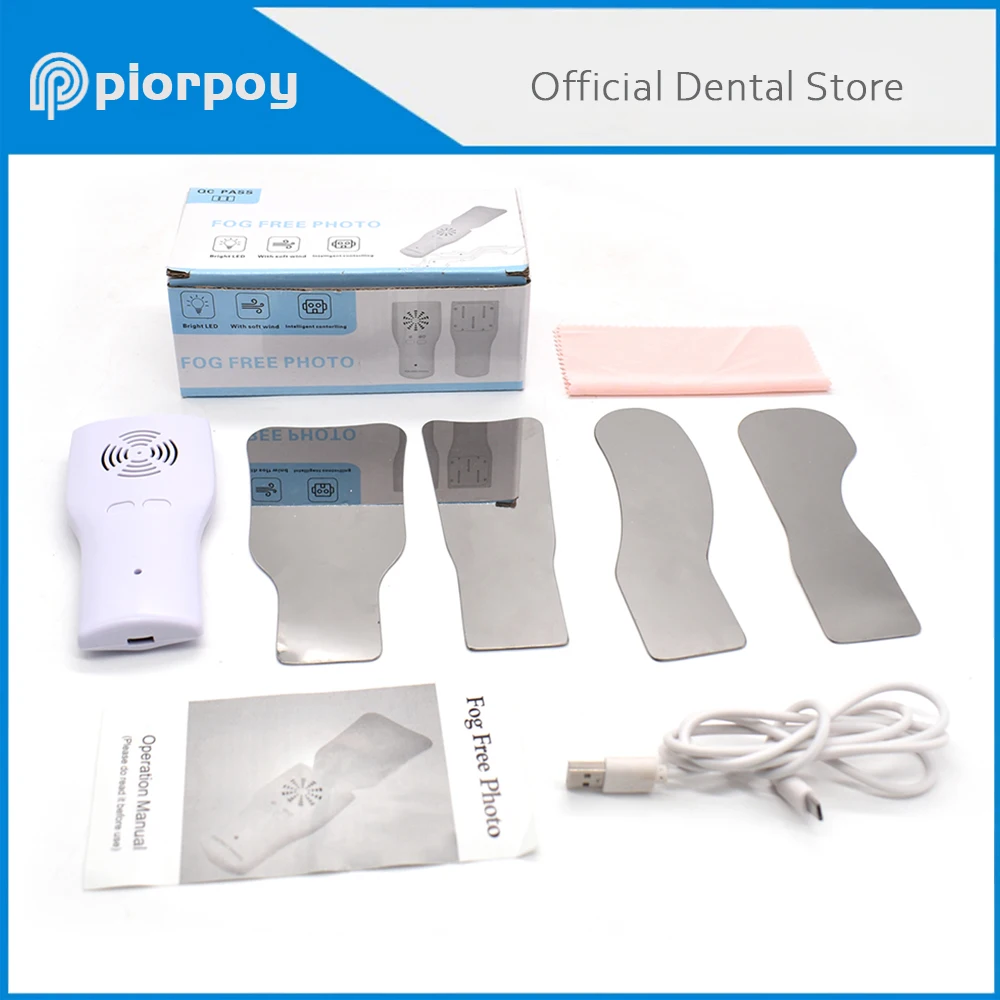 PIORPOY Dental Anti-Fog Mirrors Set Fog Free Mirror for Oral Photography Occlusal Cavity Reflector Oral Orthodontic Dental Tools
PIORPOY Dental Anti-Fog Mirrors Set Fog Free Mirror for Oral Photography Occlusal Cavity Reflector Oral Orthodontic Dental Tools