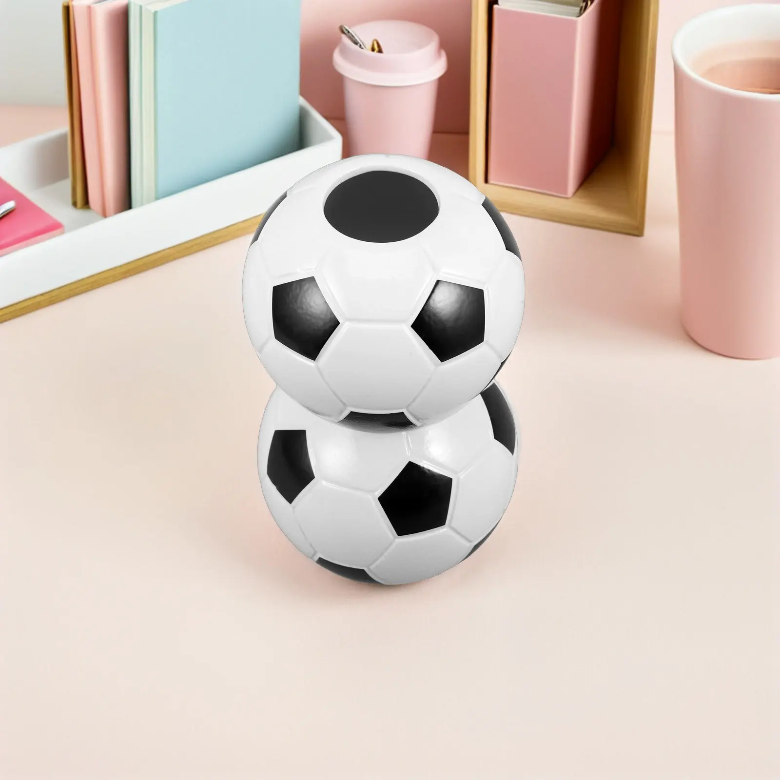 Ceramic Soccer Shaped Pen Holder Pencil Organizer Multifunctional Desk Organizer Kids Desktop Soccer Decor Football Pencil Cup
Ceramic Soccer Shaped Pen Holder Pencil Organizer Multifunctional Desk Organizer Kids Desktop Soccer Decor Football Pencil Cup