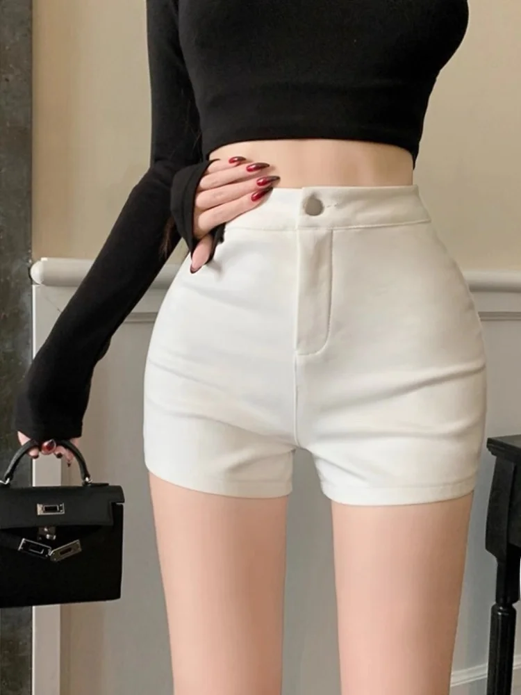 High Waist A-Line Shorts Women's Slimming Black And White Hot Pants Casual Spring Summer Trendy Commute Style Straight Leg Pants
High Waist A-Line Shorts Women's Slimming Black And White Hot Pants Casual Spring Summer Trendy Commute Style Straight Leg Pants