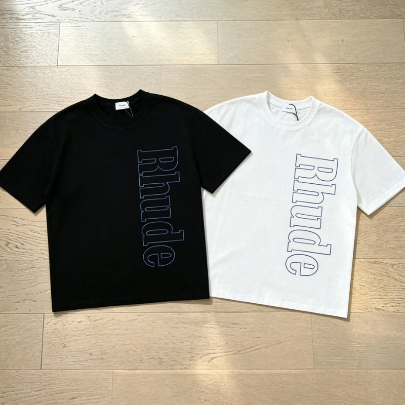 Rh T-shirt High Street Logo Print Round Neck Summer Men Women Cotton Streetwear Graphic T Shirts
Rh T-shirt High Street Logo Print Round Neck Summer Men Women Cotton Streetwear Graphic T Shirts