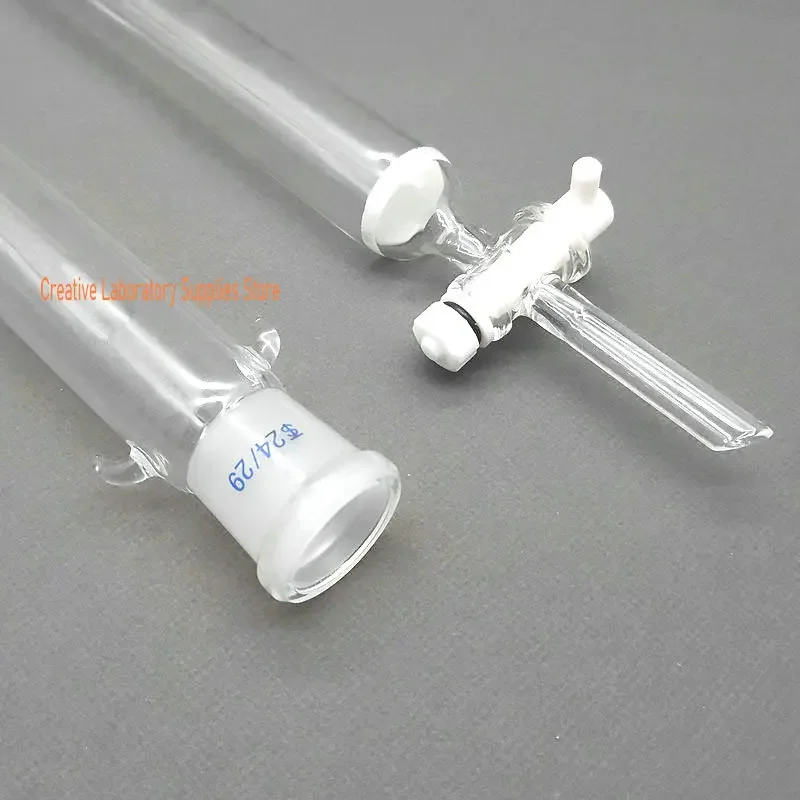 1 piece caliber 24 # Chromatography column with PTFE piston,Laboratory ion exchange column, filtration column with sand core
1 piece caliber 24 # Chromatography column with PTFE piston,Laboratory ion exchange column, filtration column with sand core