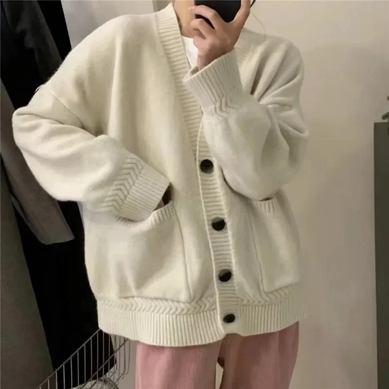 Single Breasted, Monochromatic, Lazy Wind, Open Stitch 2025 Women's Big Pocket Knit Cardigan Sweater, Short Tops, V-Neck,
Single Breasted, Monochromatic, Lazy Wind, Open Stitch 2025 Women's Big Pocket Knit Cardigan Sweater, Short Tops, V-Neck,