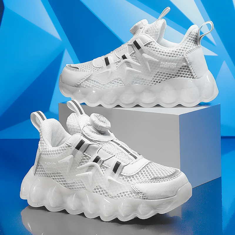 4 Seasons Sneakers for Childrens Boys Girls Rotating Buckle School Students Sports Shoes Child's Walking Hiking Travel Trainers
4 Seasons Sneakers for Childrens Boys Girls Rotating Buckle School Students Sports Shoes Child's Walking Hiking Travel Trainers