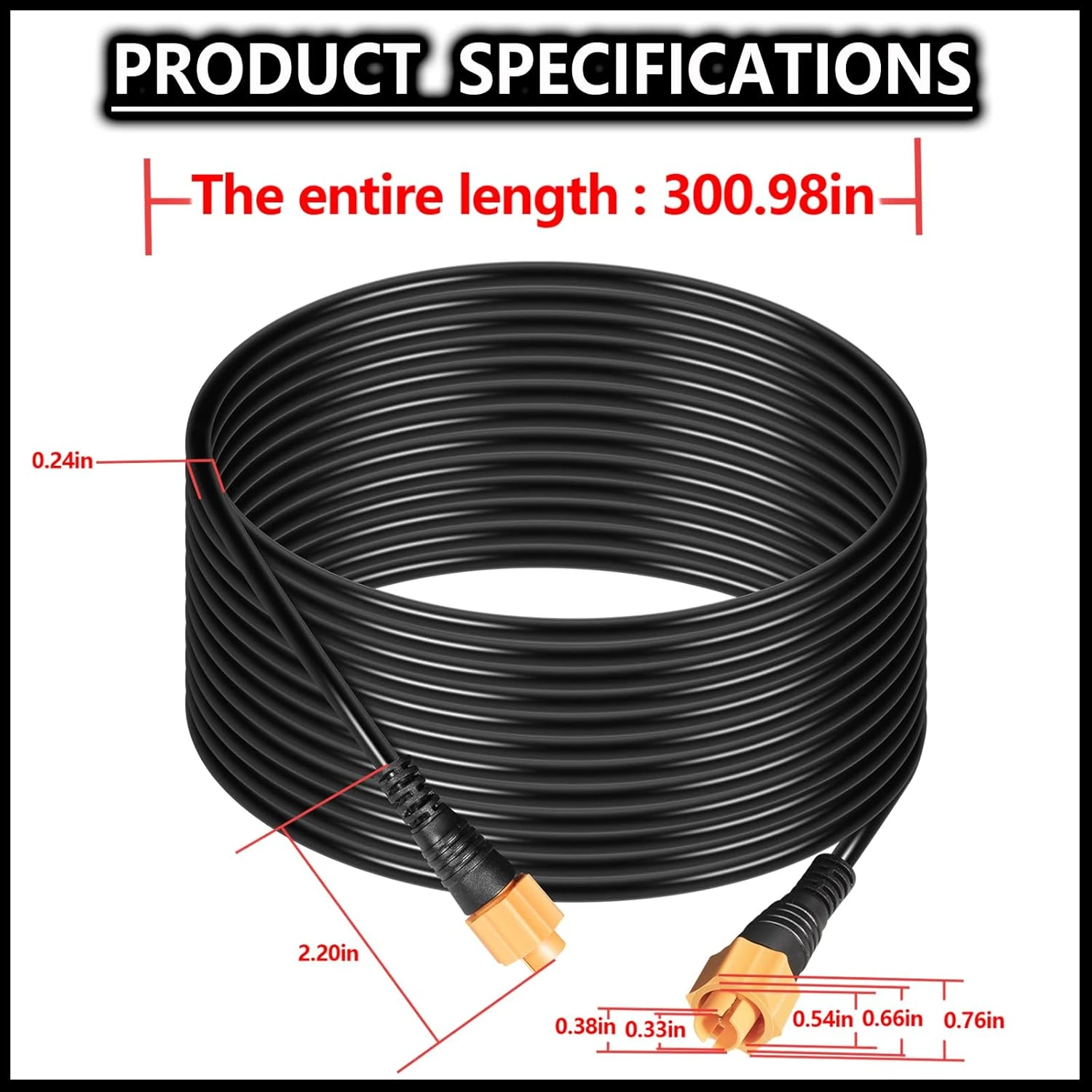 25-Feet, Boat Ethernet Extension Cable 000-0127-30 Replacement for Lowrance Ethext-25Yl Ethernet Cable
25-Feet, Boat Ethernet Extension Cable 000-0127-30 Replacement for Lowrance Ethext-25Yl Ethernet Cable