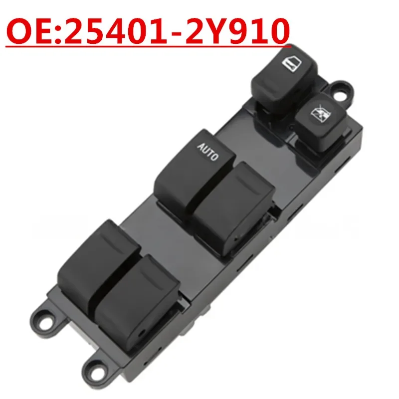OE:25401-2Y910 25401-EQ305 for Nissan Sunny 2000-2002,for Maxima 2000-2004,for Subaru Impreza 1999-2002 Power window switch
OE:25401-2Y910 25401-EQ305 for Nissan Sunny 2000-2002,for Maxima 2000-2004,for Subaru Impreza 1999-2002 Power window switch