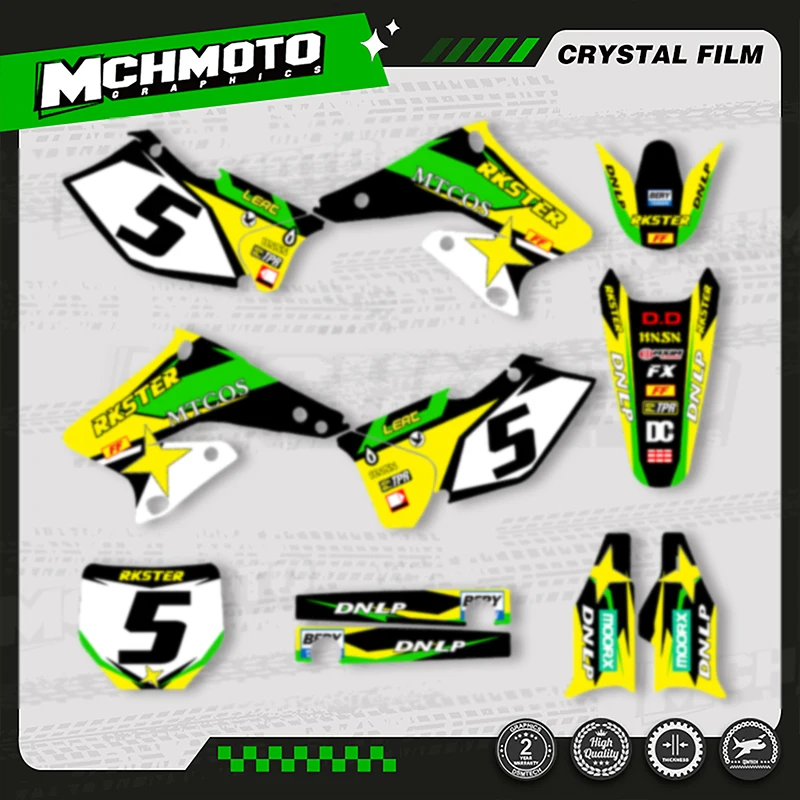MCHMFG MOTO Custom Team Motorcycle Graphics Background Decal Stickers Kit For SUZUKI RMZ250 2004 2005 2006 001
MCHMFG MOTO Custom Team Motorcycle Graphics Background Decal Stickers Kit For SUZUKI RMZ250 2004 2005 2006 001