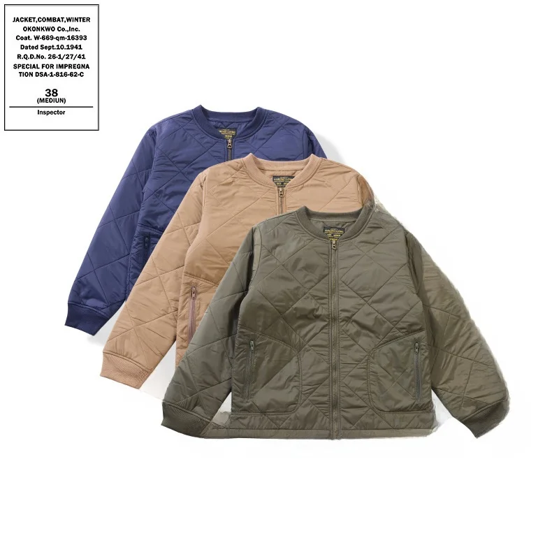 Retro Japanese Sle Couple's Jaet M43 Inner Cotton Fill CWU Patchwork Jaet Thiened Autumn Winter Men's Coat
Retro Japanese Sle Couple's Jaet M43 Inner Cotton Fill CWU Patchwork Jaet Thiened Autumn Winter Men's Coat