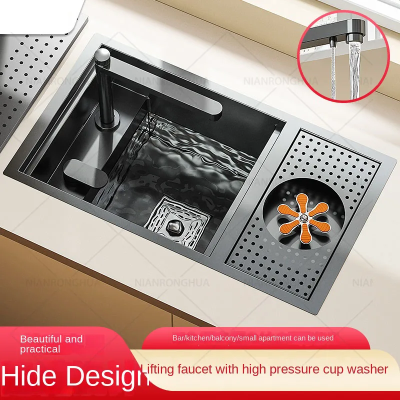 Hidden Nano Stainless Steel kitchen Sink With Cover Plalte Bar Invisible Sink To Make A Camper Van With Cover Plate Small Pool
Hidden Nano Stainless Steel kitchen Sink With Cover Plalte Bar Invisible Sink To Make A Camper Van With Cover Plate Small Pool
