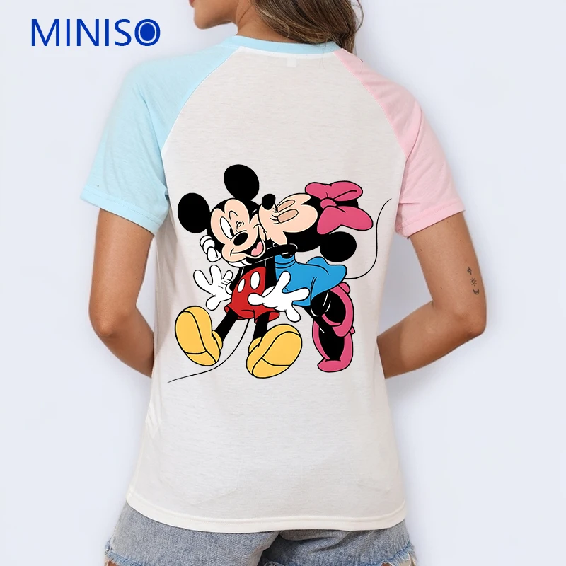 Printing Clothing Trends 2025 Disney Mickey Minnie T-shirt for Loose Top Fashion Clothes Ladies Large Size Trends Tops Tees
Printing Clothing Trends 2025 Disney Mickey Minnie T-shirt for Loose Top Fashion Clothes Ladies Large Size Trends Tops Tees
