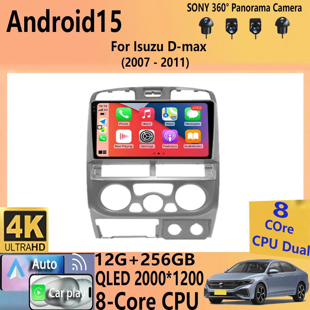 9" Android 15 Auto For Isuzu D-max 2007 - 2011 Car Radio Stereo Multimedia Touchscreen GPS Navigation Player Head Unit No 2Din
9" Android 15 Auto For Isuzu D-max 2007 - 2011 Car Radio Stereo Multimedia Touchscreen GPS Navigation Player Head Unit No 2Din