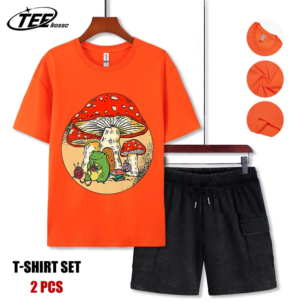 Футболка с принтом «Лягушки под грибами», мужская летняя свободная футболка в стиле хип-хоп, с круглым вырезом, короткий рукав, унисекс, повседневная, хлопковая, в уличном стиле
Футболка с принтом «Лягушки под грибами», мужская летняя свободная футболка в стиле хип-хоп, с круглым вырезом, короткий рукав, унисекс, повседневная, хлопковая, в уличном стиле