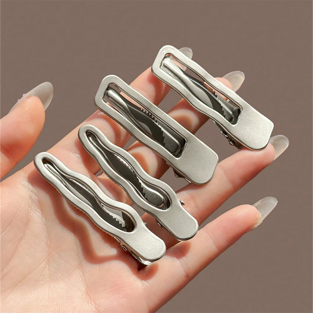 1PC Girl Hair Pins Silver Metal Duckbill Clip Women Hair Clips Side Bangs Female Ladies Barrettes Hair Accessories
1PC Girl Hair Pins Silver Metal Duckbill Clip Women Hair Clips Side Bangs Female Ladies Barrettes Hair Accessories