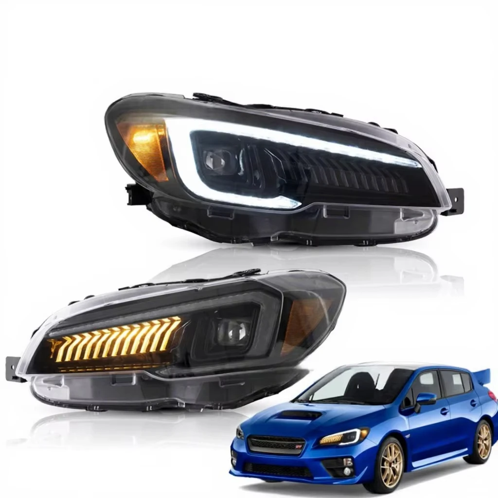 12V LED Headlight Assembly with Flowing Turn Signal and Welcome Lights 2015-2021 Modified Auto Replacement
12V LED Headlight Assembly with Flowing Turn Signal and Welcome Lights 2015-2021 Modified Auto Replacement