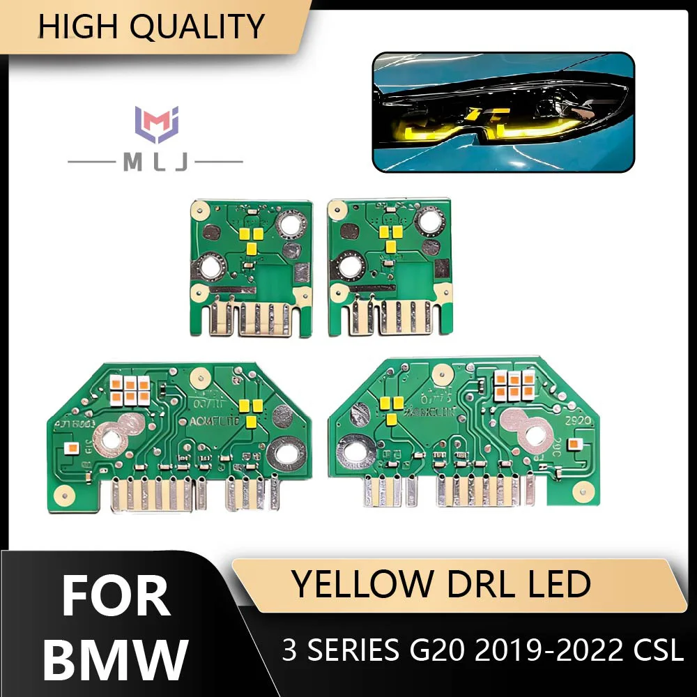 Для BMW 3 серии 2019-2022 G20 G21 G28: Светодиодные платы Angel Eyes Laser DRL, чипы для дневных ходовых огней, лимонно-желтые DRL-чипы
Для BMW 3 серии 2019-2022 G20 G21 G28: Светодиодные платы Angel Eyes Laser DRL, чипы для дневных ходовых огней, лимонно-желтые DRL-чипы