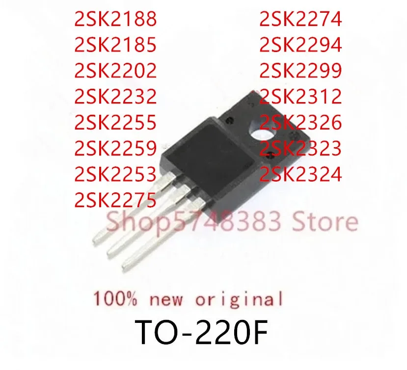 10 шт. 2SK2188 2SK2185 2SK2202 2SK2232 2SK2255 2SK2259 2SK2253 2SK2275 2SK2274 2SK2294 2SK2299 2SK2312 2SK2326 2SK2323 2SK2324
10 шт. 2SK2188 2SK2185 2SK2202 2SK2232 2SK2255 2SK2259 2SK2253 2SK2275 2SK2274 2SK2294 2SK2299 2SK2312 2SK2326 2SK2323 2SK2324