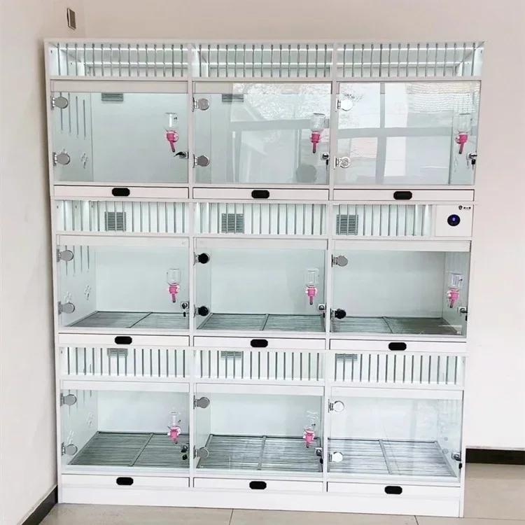 y Dog Cat Hotel Indoor Use Large & Luxury Multiple Doors with Removable Stainless steel Tray Dog Kennel Pet Boarding Hotel Cage
y Dog Cat Hotel Indoor Use Large & Luxury Multiple Doors with Removable Stainless steel Tray Dog Kennel Pet Boarding Hotel Cage