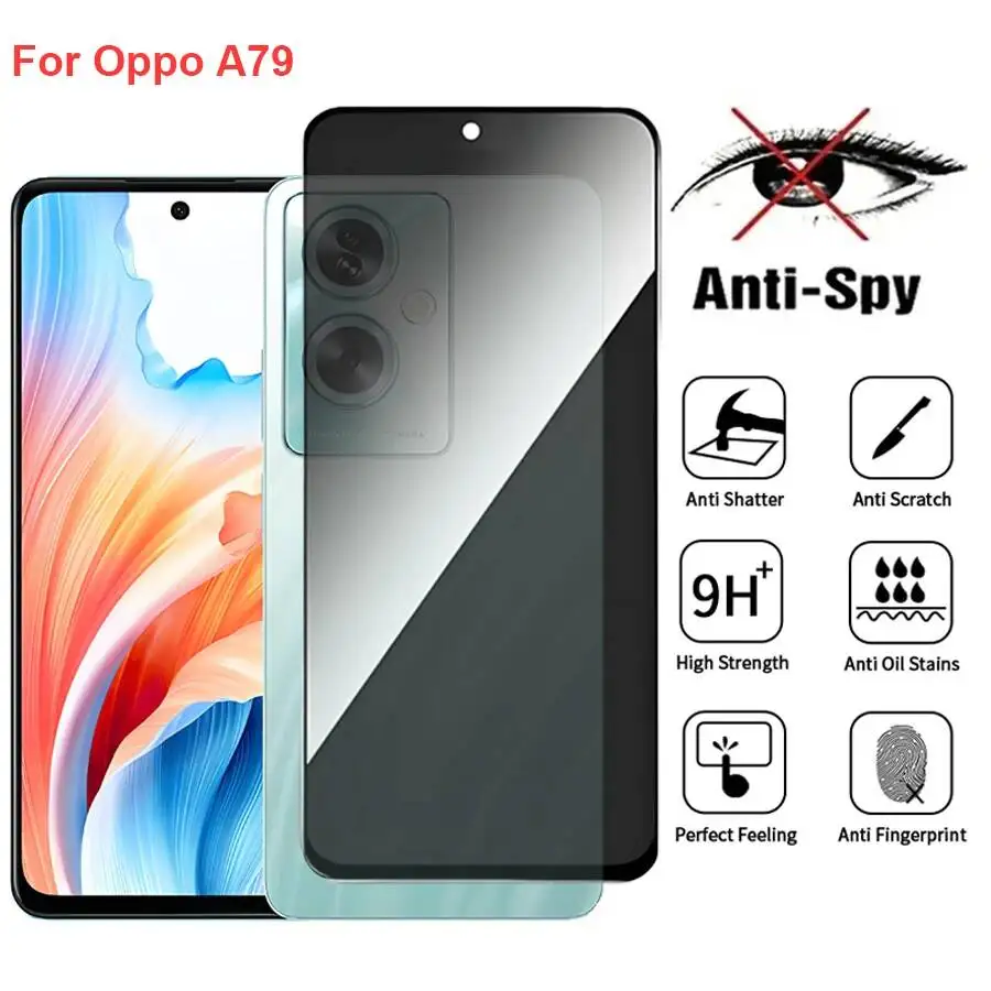 Oppo A79 CPH2553 Anti Spy Privacy Tempered Glass Protector Compatible For Oppoa79 Full Cover Screen Phone Film
Oppo A79 CPH2553 Anti Spy Privacy Tempered Glass Protector Compatible For Oppoa79 Full Cover Screen Phone Film
