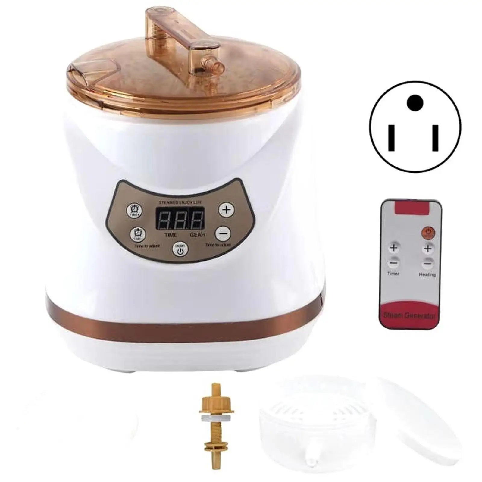 Portable Steam Generator Fumigation Machine Upgraded Safety Valve Sauna Steamer for Indoor Steam Bath
Portable Steam Generator Fumigation Machine Upgraded Safety Valve Sauna Steamer for Indoor Steam Bath