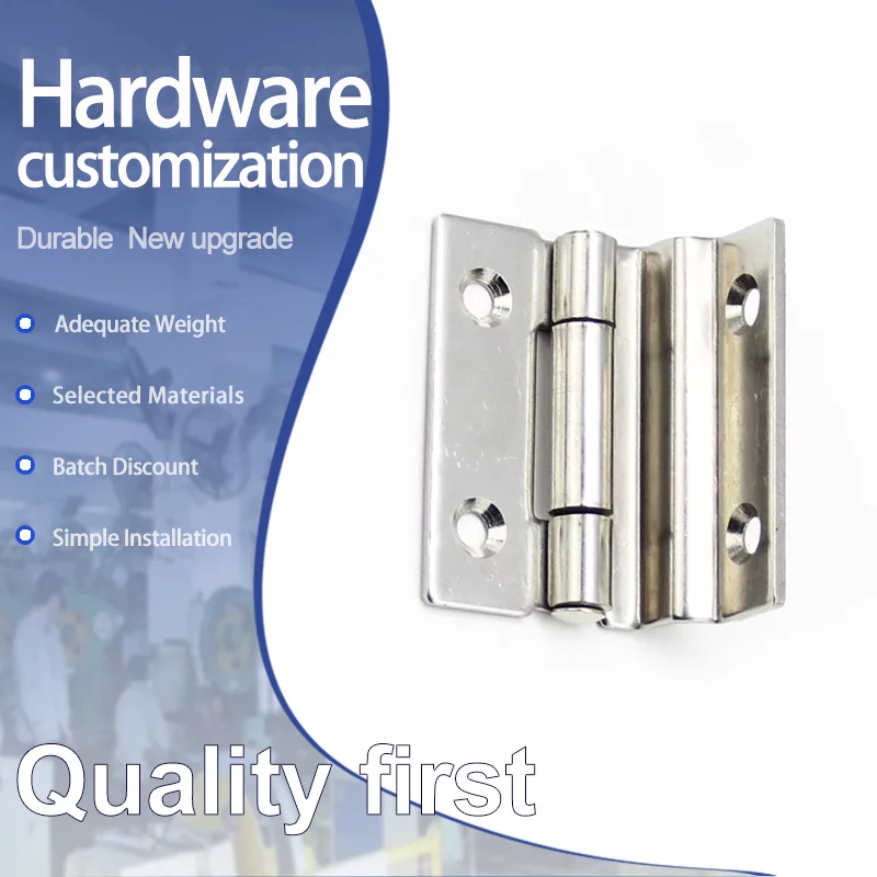 304 Stainless Steel Stepped Right-Angle Bent Hinges for Industrial Machinery and Automation Equipment Cabinets
304 Stainless Steel Stepped Right-Angle Bent Hinges for Industrial Machinery and Automation Equipment Cabinets