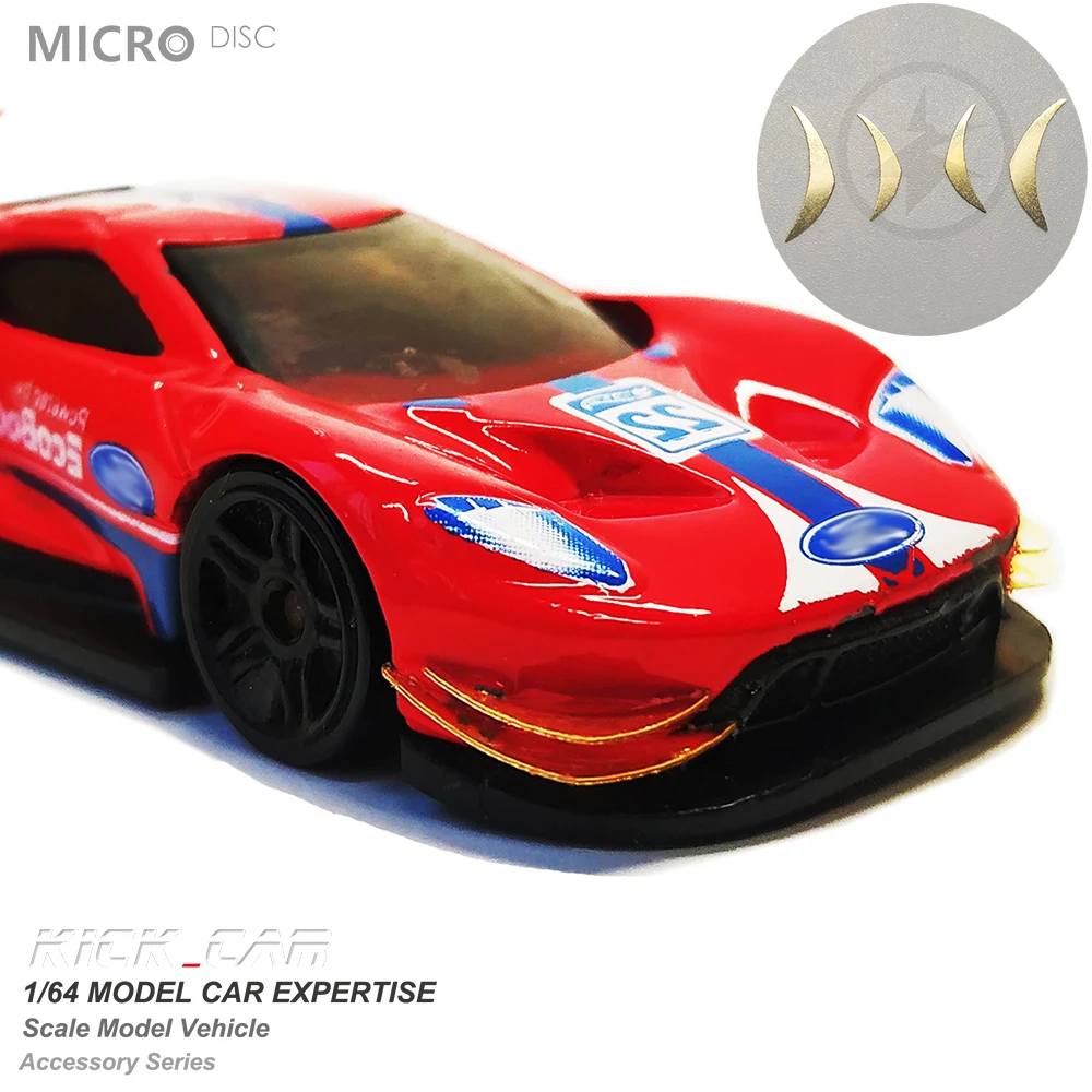 ZT Model 1/64 Model Car Spoiler Metal Detail-up Parts For Hotwheels Tomica Racing Vehicle Small Scal
ZT Model 1/64 Model Car Spoiler Metal Detail-up Parts For Hotwheels Tomica Racing Vehicle Small Scal