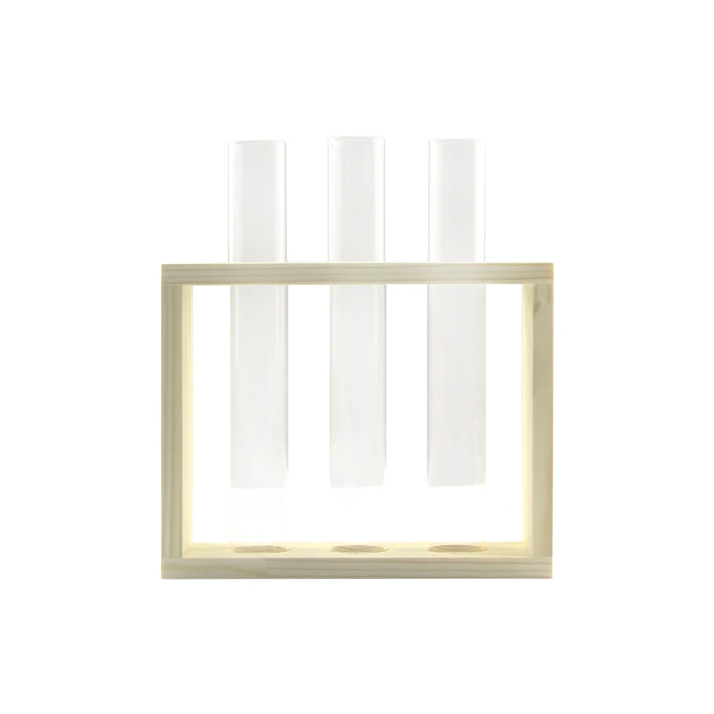 Wood Glass Test Tube Vase Decorative Replacement Handmade Transparent Household Hotel Office Bar Club Flowerpot
Wood Glass Test Tube Vase Decorative Replacement Handmade Transparent Household Hotel Office Bar Club Flowerpot