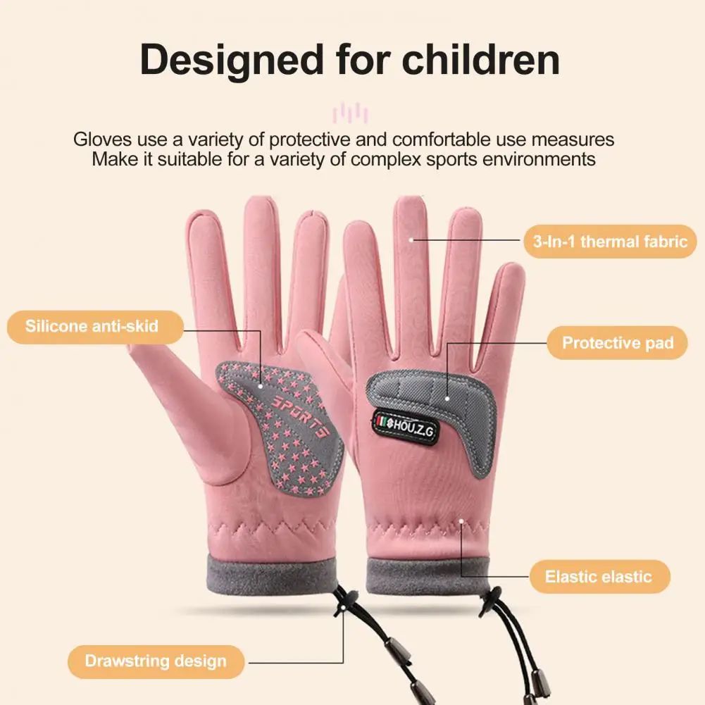 Children Warm Gloves Waterproof Snow Gloves For Kids Non slip Warm Ideal For Skiing Cycling Outdoor Activities
Children Warm Gloves Waterproof Snow Gloves For Kids Non slip Warm Ideal For Skiing Cycling Outdoor Activities