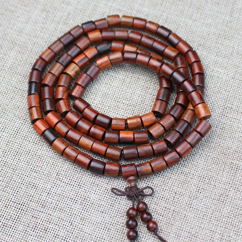 Laos Rosewood Bracelet Personality Barrel Beads Rosewood108Beads Bracelet Cross Toe Dalbergia Hupeana Material Men and Women Jew
Laos Rosewood Bracelet Personality Barrel Beads Rosewood108Beads Bracelet Cross Toe Dalbergia Hupeana Material Men and Women Jew