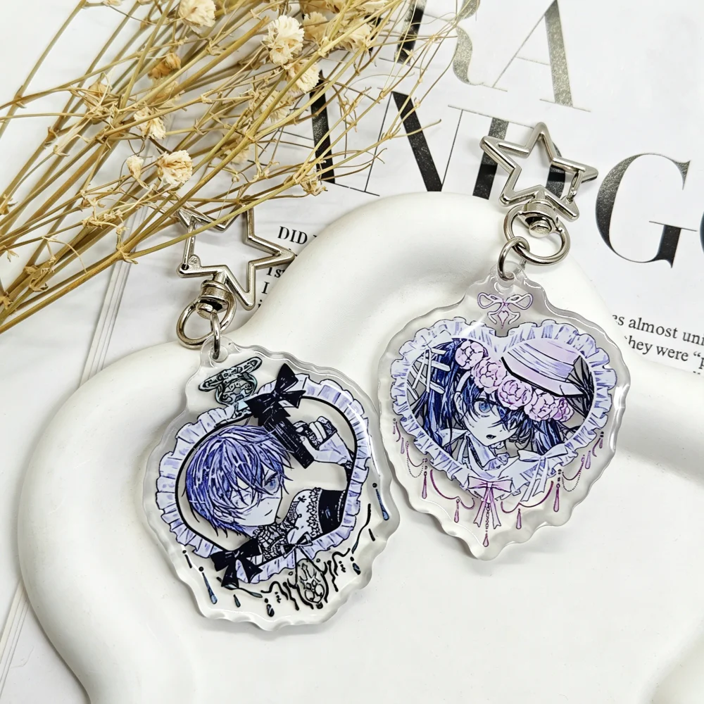 Anime Ciel Phantomhive Elizabeth Midford Cosplay Keychain Acrylic Key Chain Bag Pendant Star Keyring Unisex Jewelry Accessory
Anime Ciel Phantomhive Elizabeth Midford Cosplay Keychain Acrylic Key Chain Bag Pendant Star Keyring Unisex Jewelry Accessory