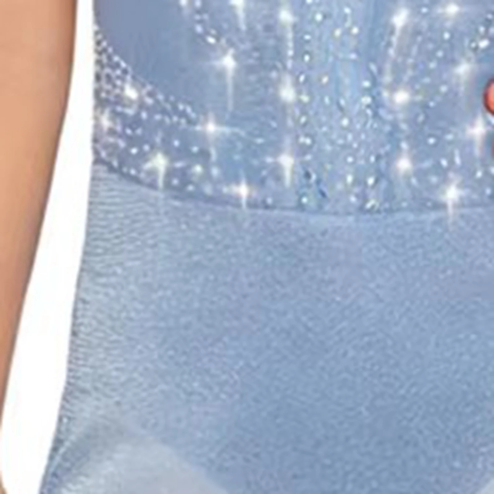 Kids Girls Lyrical Dance Jumpsuit Rhinestone Sleeveless Keyhole Back Mesh Side Slit Wide-Leg Rompers Modern Dance Stage Costume
Kids Girls Lyrical Dance Jumpsuit Rhinestone Sleeveless Keyhole Back Mesh Side Slit Wide-Leg Rompers Modern Dance Stage Costume