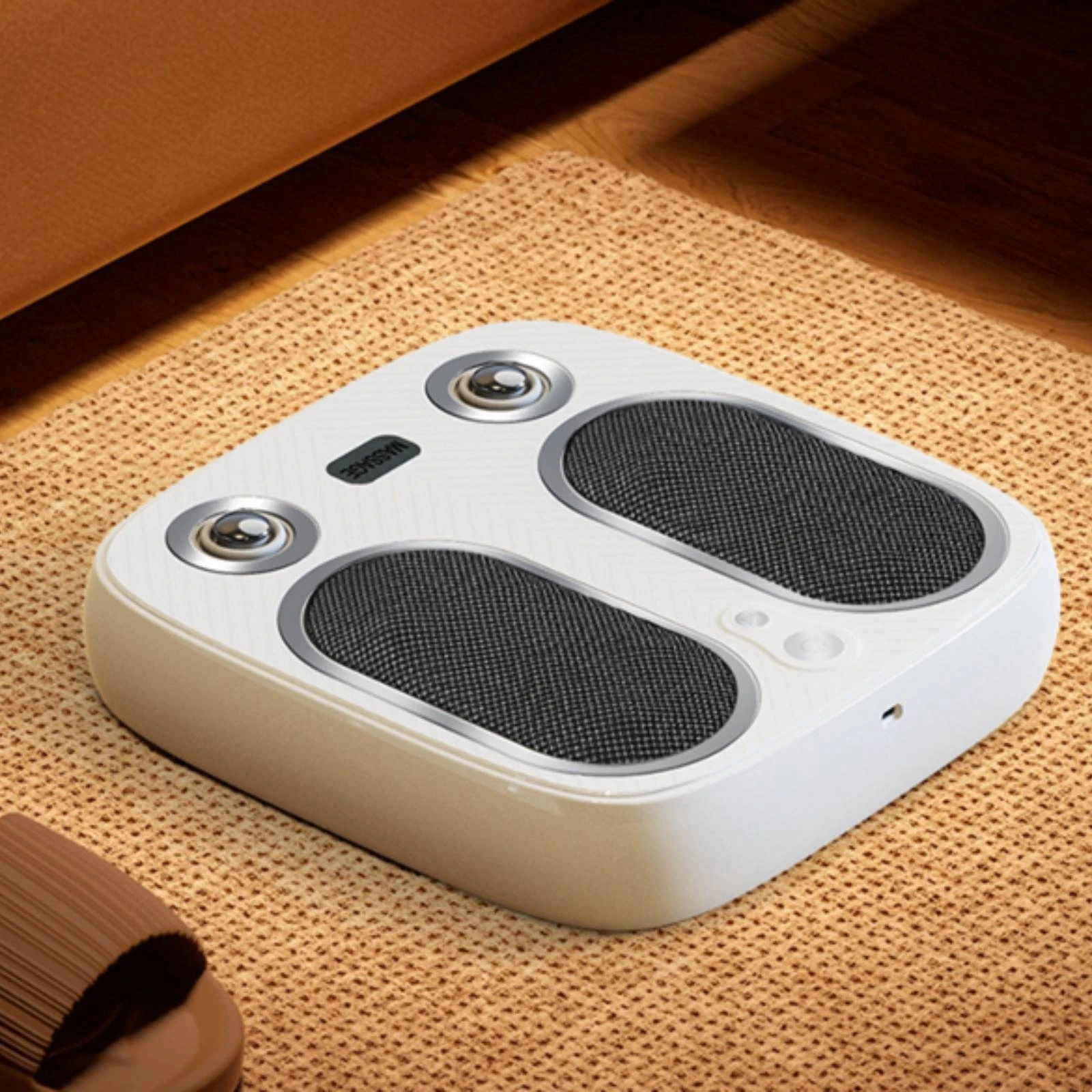 Tabletop Foot Massager Slim-Line Shiatsu Foot Massage Machine Sole Massager Polished Finish Wellness Equipment Compact Design
Tabletop Foot Massager Slim-Line Shiatsu Foot Massage Machine Sole Massager Polished Finish Wellness Equipment Compact Design