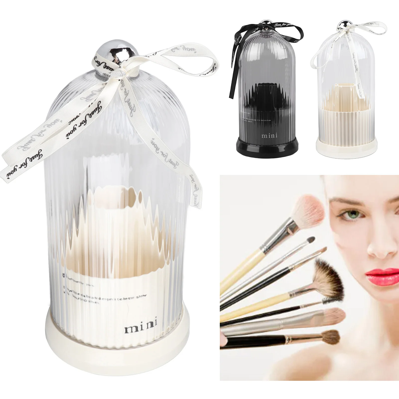 Makeup Brush Storage Holder Cosmetic Brush Holder Adequate Capacity with Non Slip Rubber Pad for Dormitory for Dressing Table
Makeup Brush Storage Holder Cosmetic Brush Holder Adequate Capacity with Non Slip Rubber Pad for Dormitory for Dressing Table