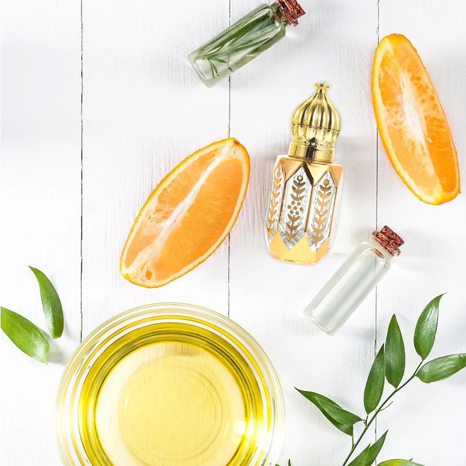 2Pcs Perfume Sub Bottles Roll-on Glass Essential Oil Bottles Sturdy Corrosion Resistant Roller Easy Application
2Pcs Perfume Sub Bottles Roll-on Glass Essential Oil Bottles Sturdy Corrosion Resistant Roller Easy Application