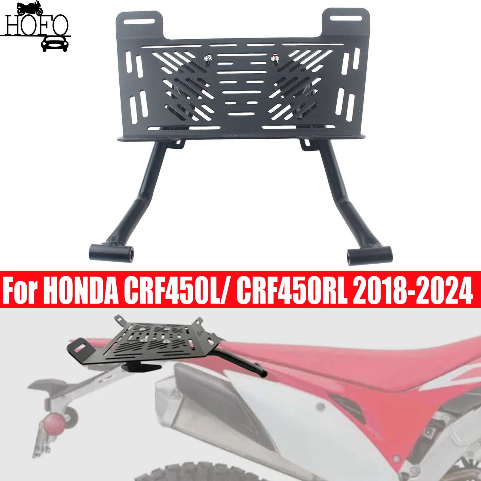 Motorcycle Rear Tail Rack For For HONDA CRF450L CRF450RL 2018-2024 Black Luggage Rack Carrier
Motorcycle Rear Tail Rack For For HONDA CRF450L CRF450RL 2018-2024 Black Luggage Rack Carrier