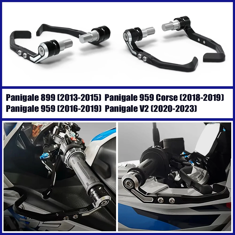 Motorcycle handlebar brake clutch guard rod CNC material protection device for Ducati Panigale 899 / 959 Corse / V2
Motorcycle handlebar brake clutch guard rod CNC material protection device for Ducati Panigale 899 / 959 Corse / V2