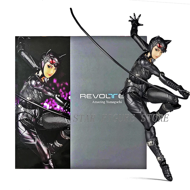 Revoltech Catwoman, фигурка, подвижная модель из ПВХ, игрушки Kaiyodo, удивительная фигурка Yamaguchi Selina Kyle, коллекция антигероев, кукла
Revoltech Catwoman, фигурка, подвижная модель из ПВХ, игрушки Kaiyodo, удивительная фигурка Yamaguchi Selina Kyle, коллекция антигероев, кукла