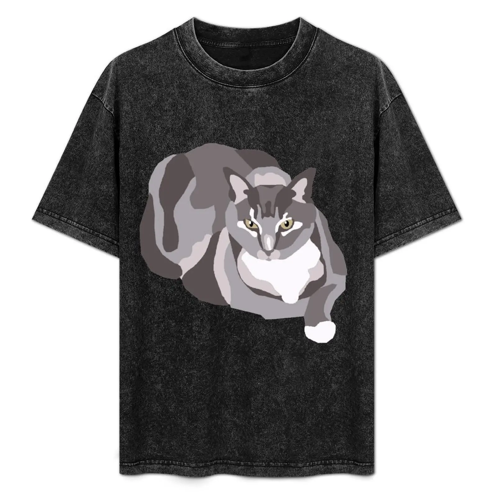 Lazy Annoyed Cat T-Shirt Fashion Casual Short Sleeve Top
Lazy Annoyed Cat T-Shirt Fashion Casual Short Sleeve Top