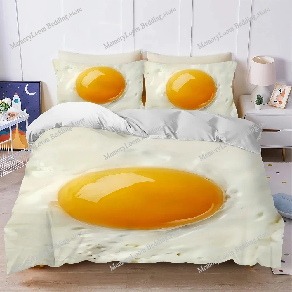 Funny Beef Fried Egg Pizza Chicken Leg Duvet Cover Set Bedding Soft Laundry Cotton Bed Student Dormitory Home Textileextile
Funny Beef Fried Egg Pizza Chicken Leg Duvet Cover Set Bedding Soft Laundry Cotton Bed Student Dormitory Home Textileextile