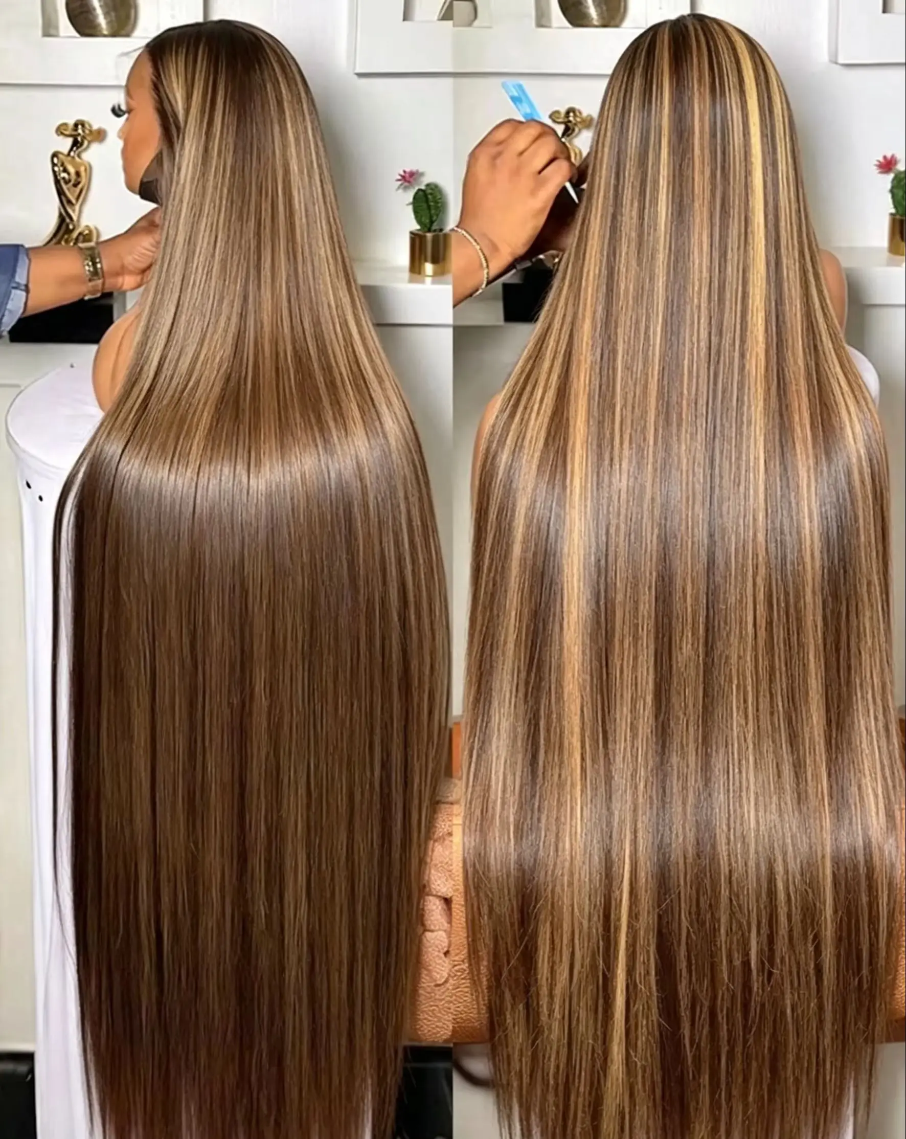 Highlight Wigs Colored Straight Lace Front Human Hair Wigs For Women Honey Blonde Straight 13x4 Hd Lace Frontal Wigs Human Hair
Highlight Wigs Colored Straight Lace Front Human Hair Wigs For Women Honey Blonde Straight 13x4 Hd Lace Frontal Wigs Human Hair