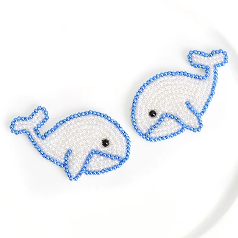 1 шт., 7,8*4,5 см, пришитая нашивка ручной работы из бисера, милая нашивка с дельфинами для одежды, украшение «сделай сам», аппликация, синяя
1 шт., 7,8*4,5 см, пришитая нашивка ручной работы из бисера, милая нашивка с дельфинами для одежды, украшение «сделай сам», аппликация, синяя