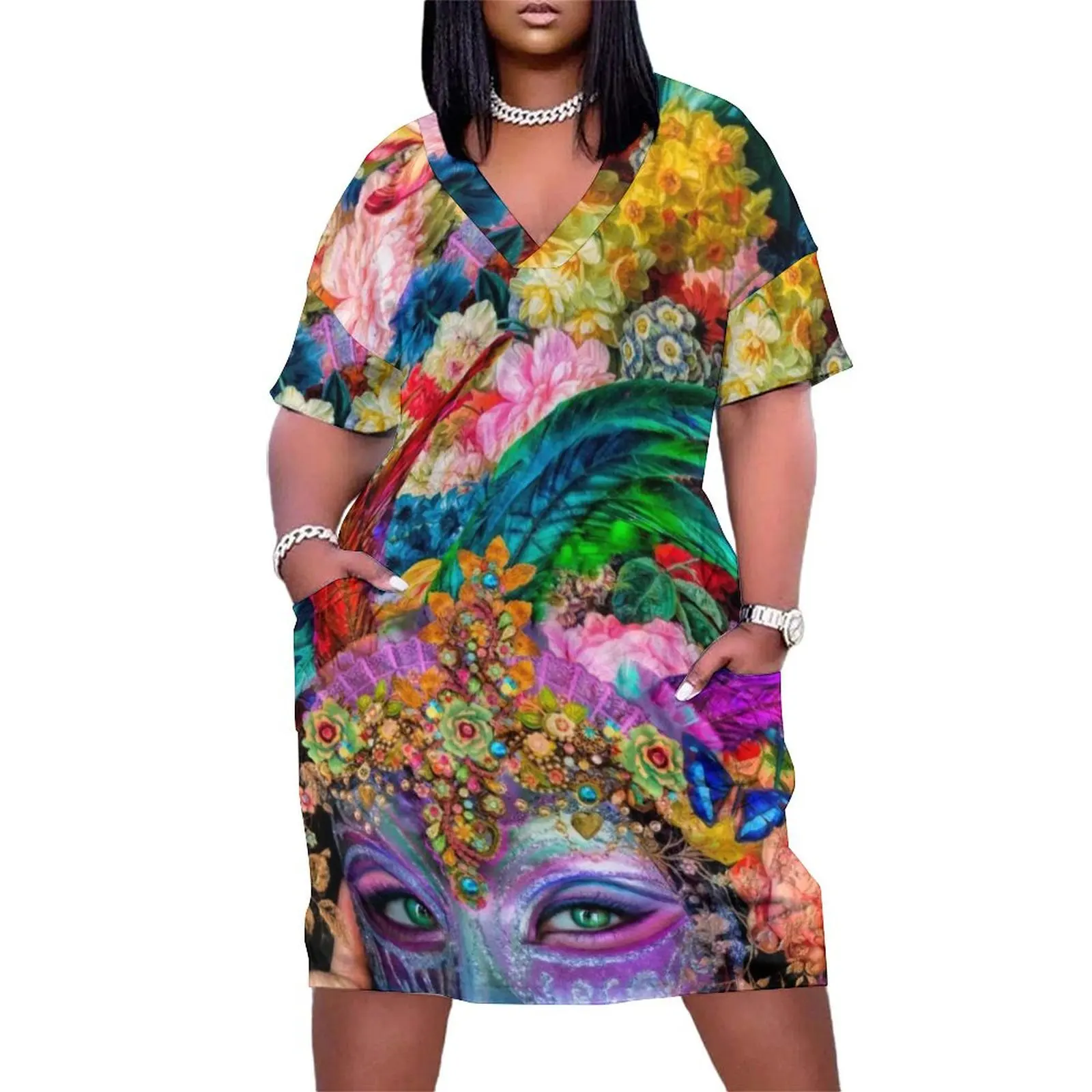 The Mascherari's Muse Loose Pocket Dress dress summer 2025 women dress party evening elegant luxury celebrity
The Mascherari's Muse Loose Pocket Dress dress summer 2025 women dress party evening elegant luxury celebrity