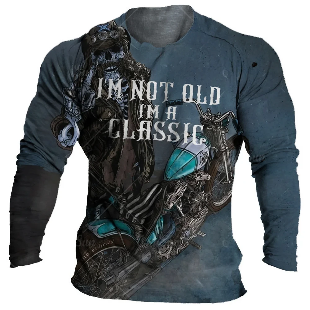 Vintage Motorcycle 3D Print T-Shirt Men Long Sleeved Tees Casual T-Shirts Loose Oversized Tops Sweatshirt Men'S Clothing
Vintage Motorcycle 3D Print T-Shirt Men Long Sleeved Tees Casual T-Shirts Loose Oversized Tops Sweatshirt Men'S Clothing