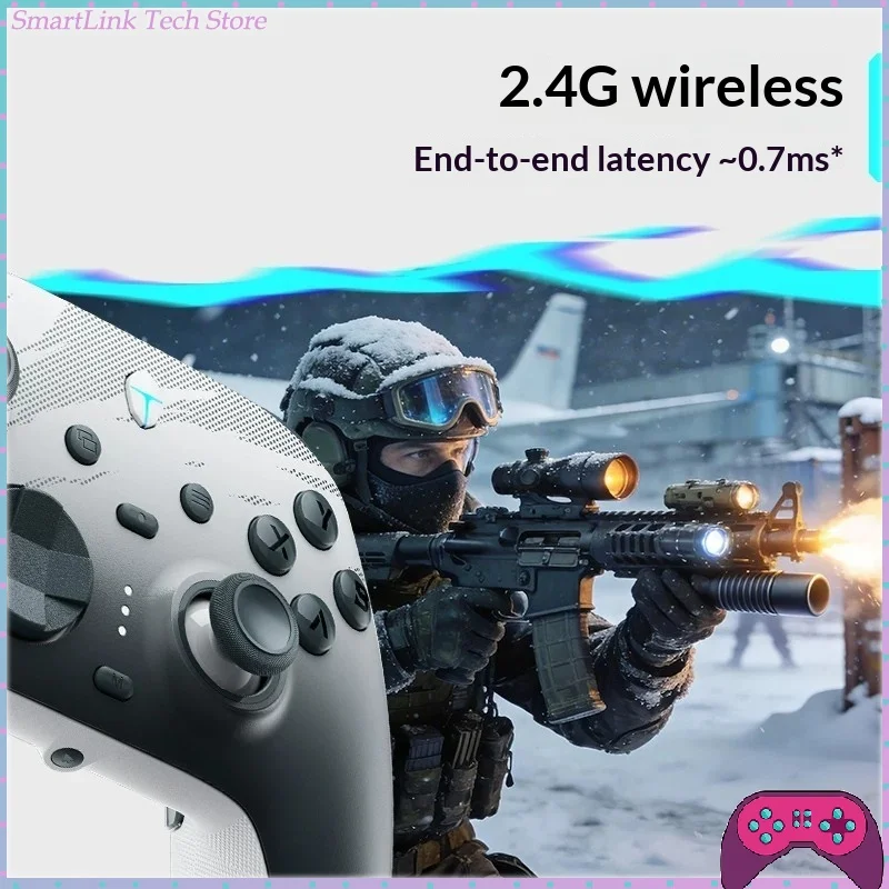 Hunting Blade G50 Gamepads Dual 8K Triple-Mode NS Micro-Switch Trigger Game Controller for PC Switch 2 Android FPS Games Gifts
Hunting Blade G50 Gamepads Dual 8K Triple-Mode NS Micro-Switch Trigger Game Controller for PC Switch 2 Android FPS Games Gifts