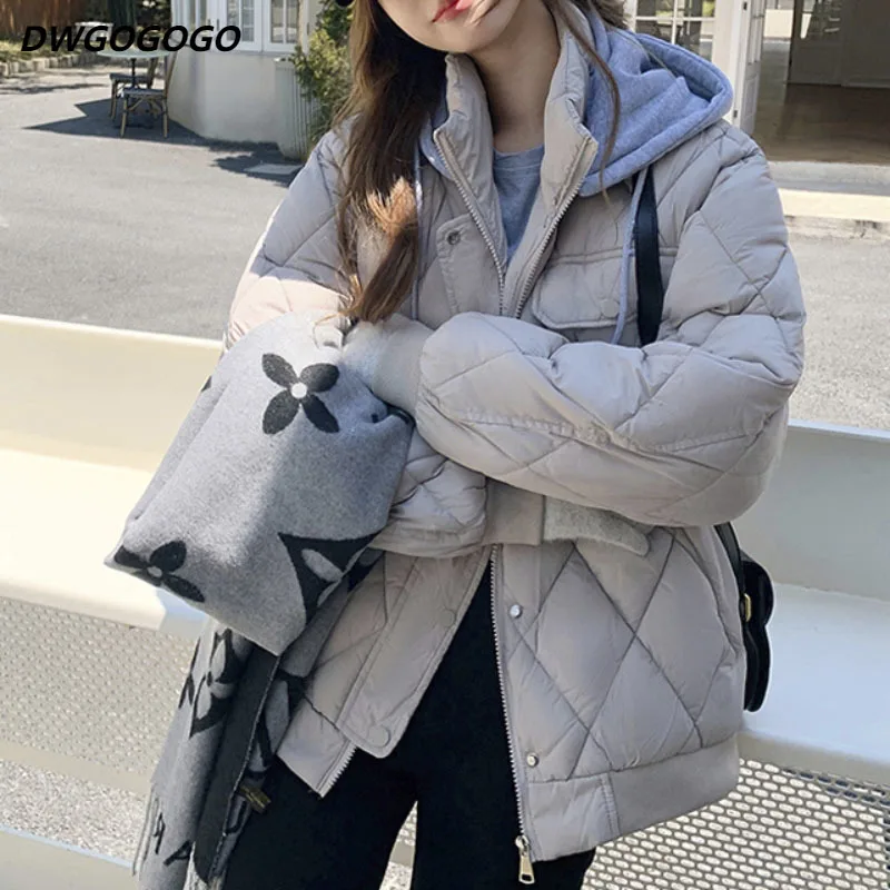 Fashion Causal Hooded Winter Coat for Women Loose Thick Warm Spliced Cotton-padded Jacket
Fashion Causal Hooded Winter Coat for Women Loose Thick Warm Spliced Cotton-padded Jacket