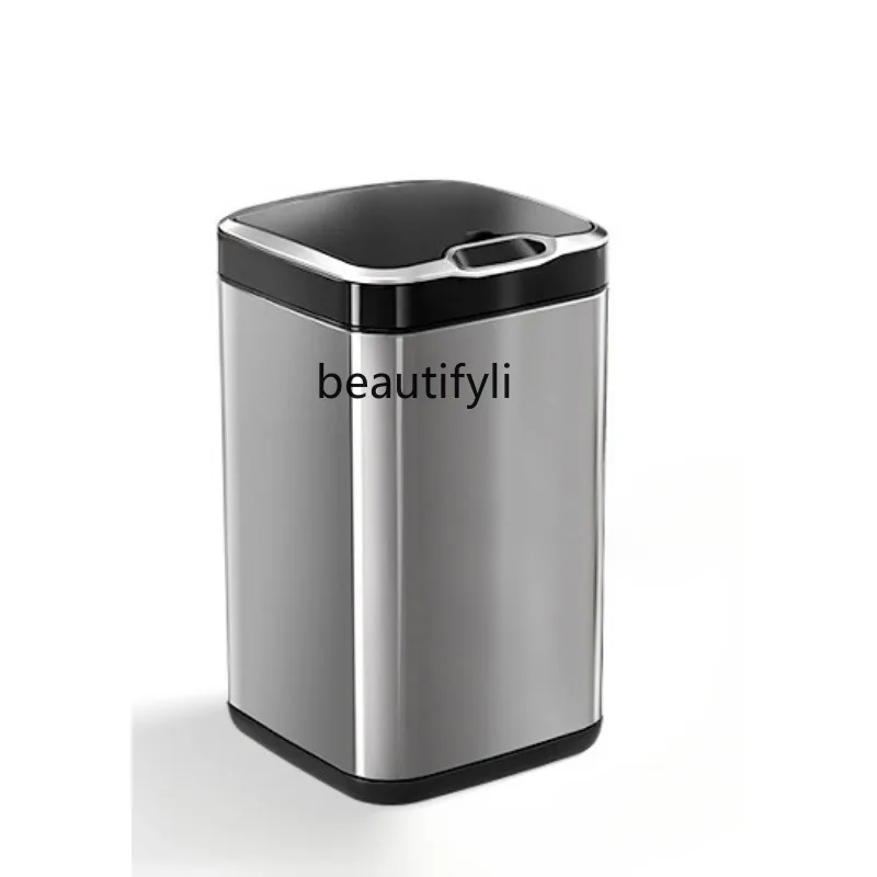 Italian Smart Inductive Ashbin Household Toilet with Lid Stainless Steel Kitchen Living Room living room decoration
Italian Smart Inductive Ashbin Household Toilet with Lid Stainless Steel Kitchen Living Room living room decoration